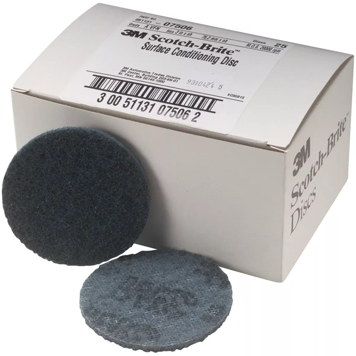 3" Scotch Brite MMM7506 3M