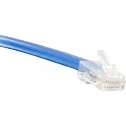 ENET SOLUTIONS, INC. C6-BL-NB-10-ENC CAT6 BLUE 10FT NO BOOT PATCH CABLE