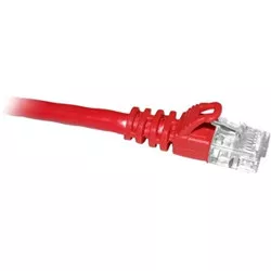 ENET SOLUTIONS, INC. C6-RD-50-ENC CAT6 RED 50FT MOLDED BOOT PATCH CBL
