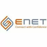 ENET SOLUTIONS, INC. C6A-BL-3-ENC CAT6A BLUE 3FT MOLDED BOOT PATCH CABLE