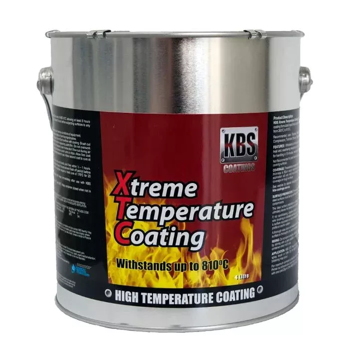 Kbs Xtc Xtreme Temp Coating Aluminium 1 Litre