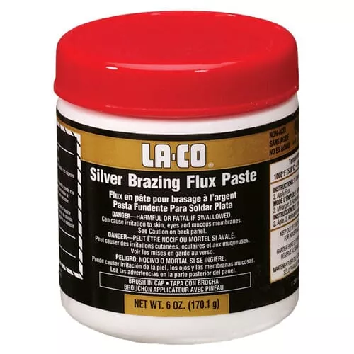 LA-CO Silver Brazing Flux Paste 6oz