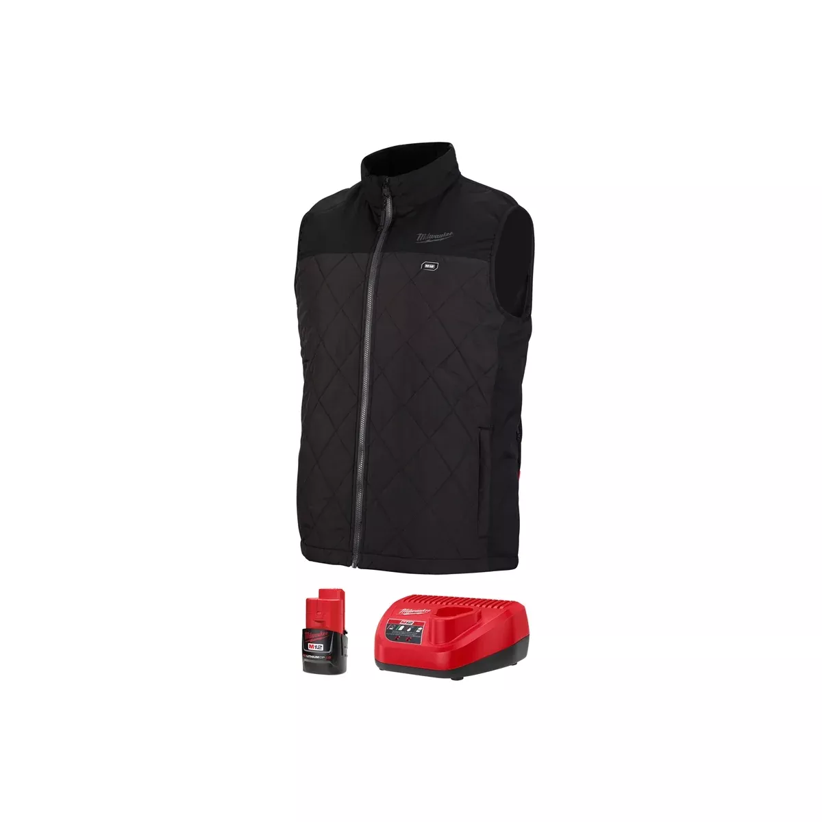 M12 Heated Axis Vest Kit, Size Small (Black) MLW303B-21S Milwaukee Tool