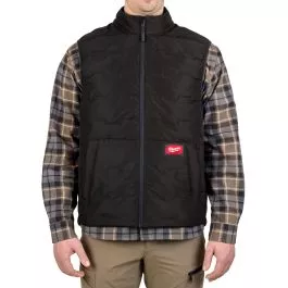 Milwaukee M350B-M Freeflex Lightweight Insulated Vest Black - M