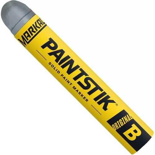 Paintstik Original B Solid Paint Marker Standard, Gray, 12/box