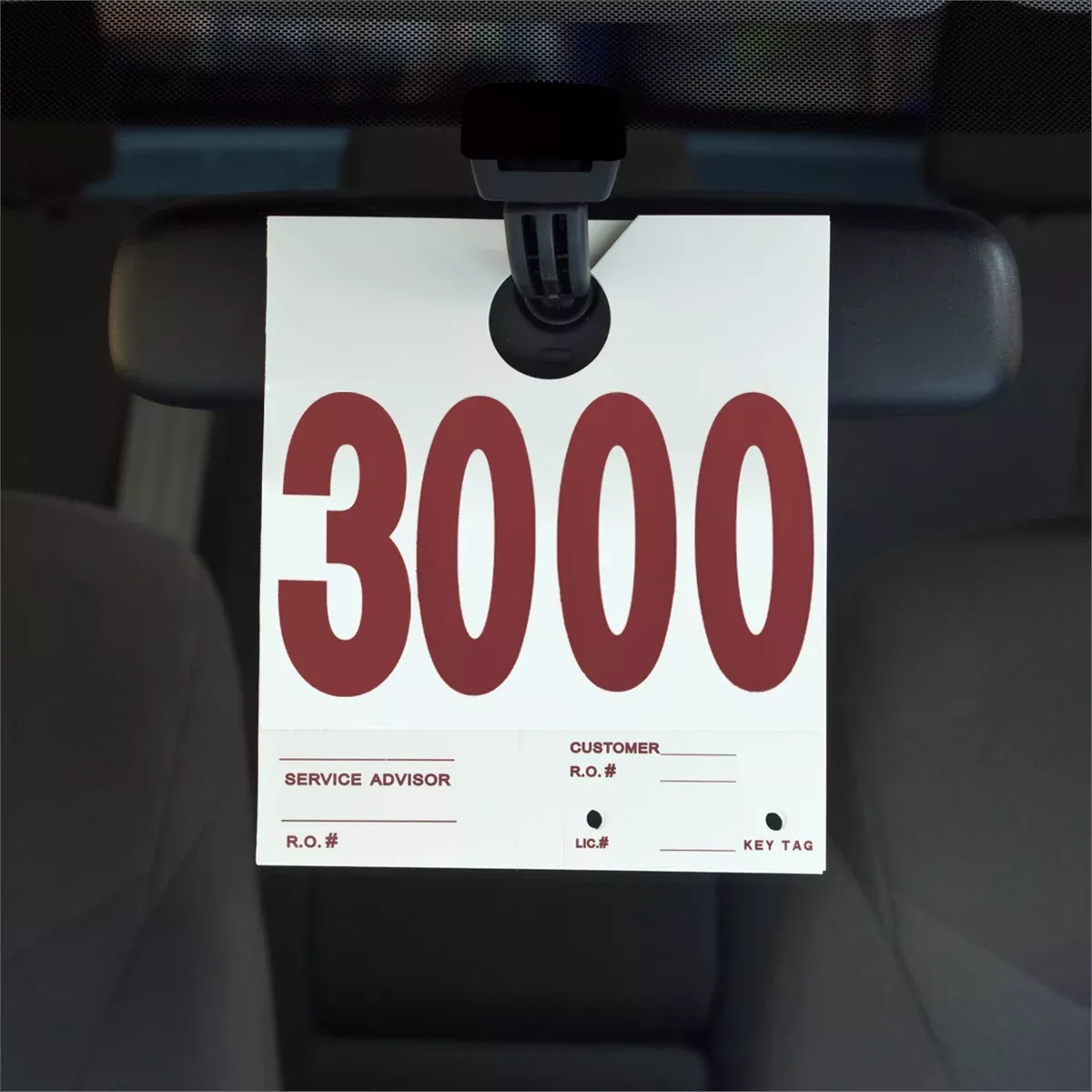 Petoskey Plastics 3,000-3,999 Dispatch Numbers, Dual Sided Heavy Cardstock PETFB-P9933-53 Petoskey Plastics