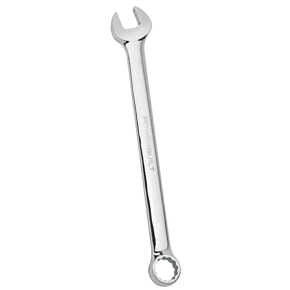 Powerbuilt 11mm Ring And Open End Spanner - Mirror Polished