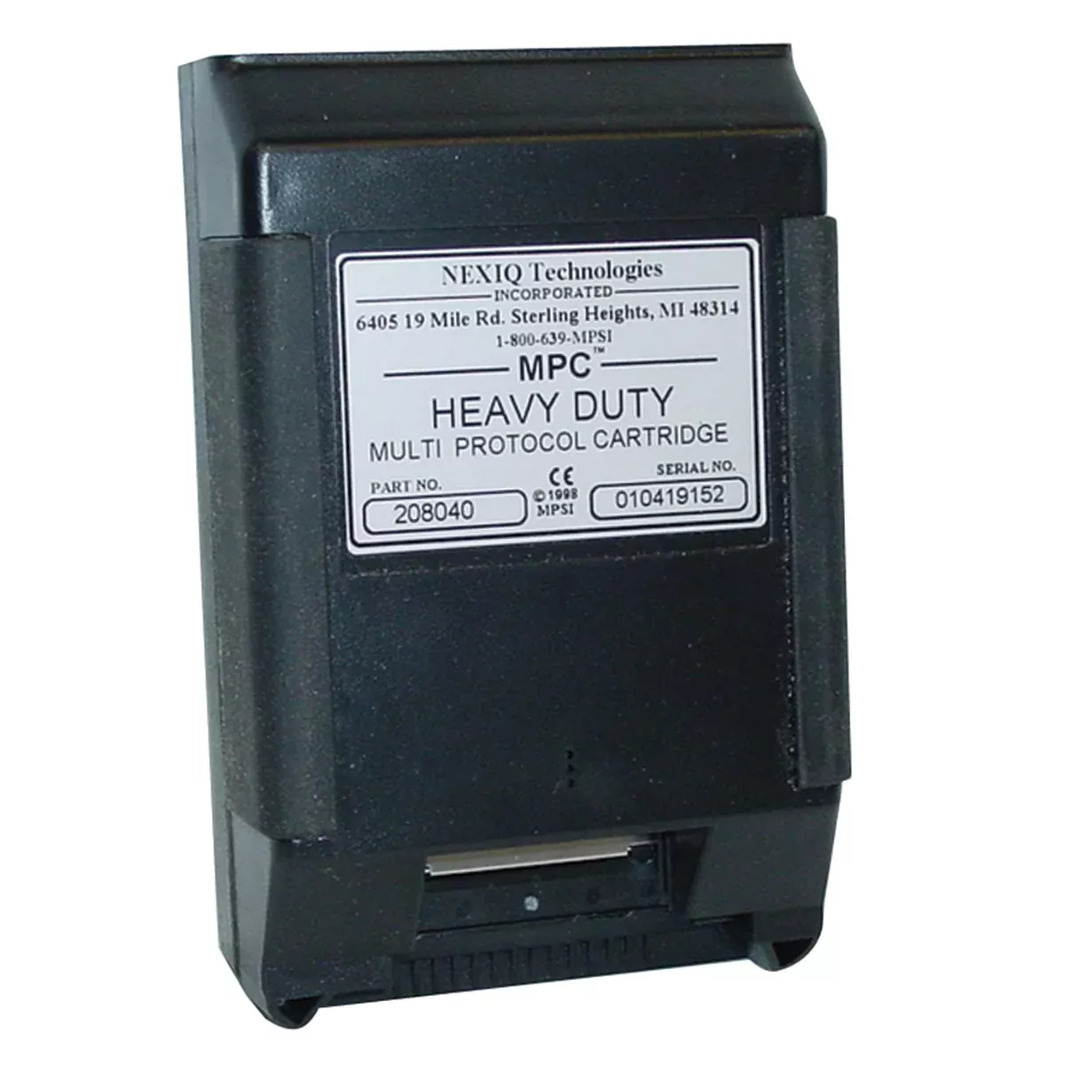 Pro Link Plus MPC Cartridge MPS208040 Nexiq Technologies