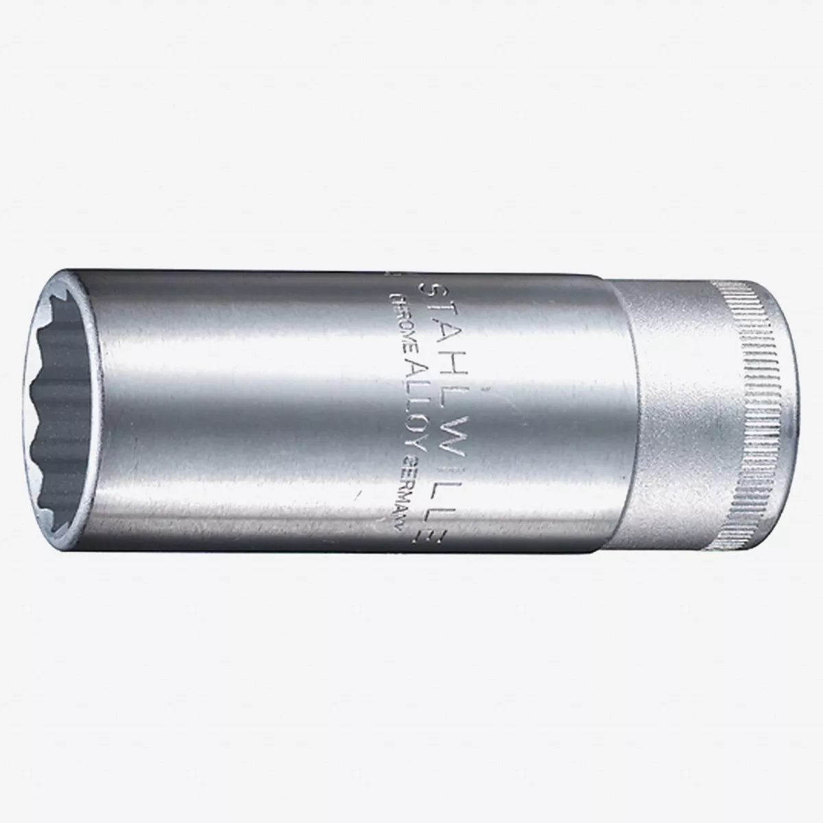 Stahlwille 51 Extra Deep Socket, 1/2" Drive, 12 Point, 24 mm