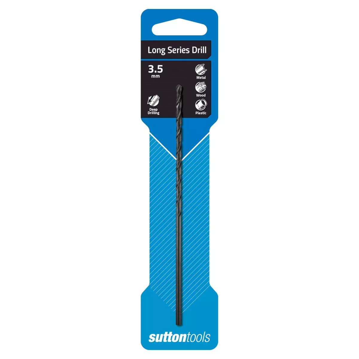 Sutton Drill D110 Long Series Drill 3.5mm HSS