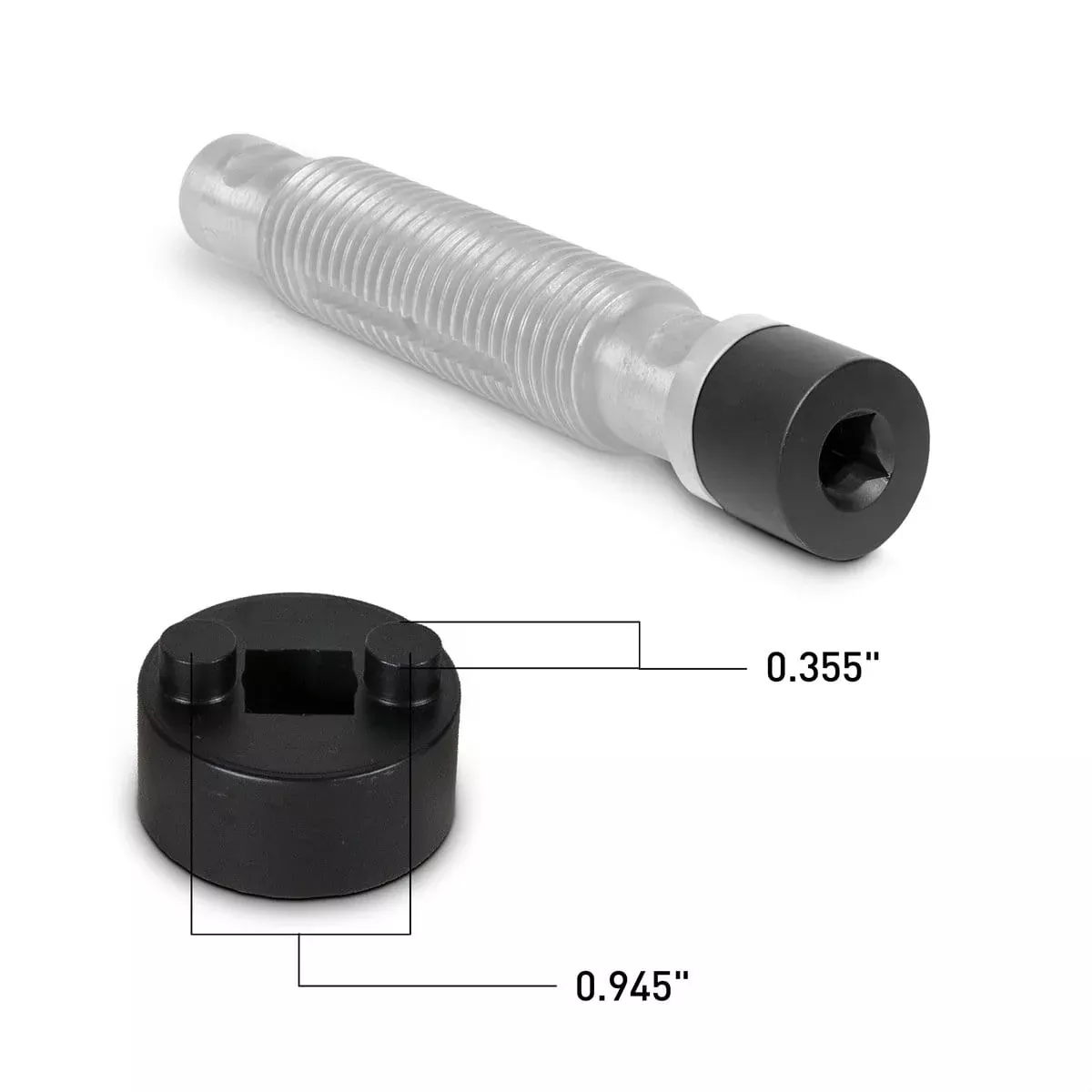 Tiger Tool 15103 Leaf Spring & Shackle Pin Socket Volvo / Mack