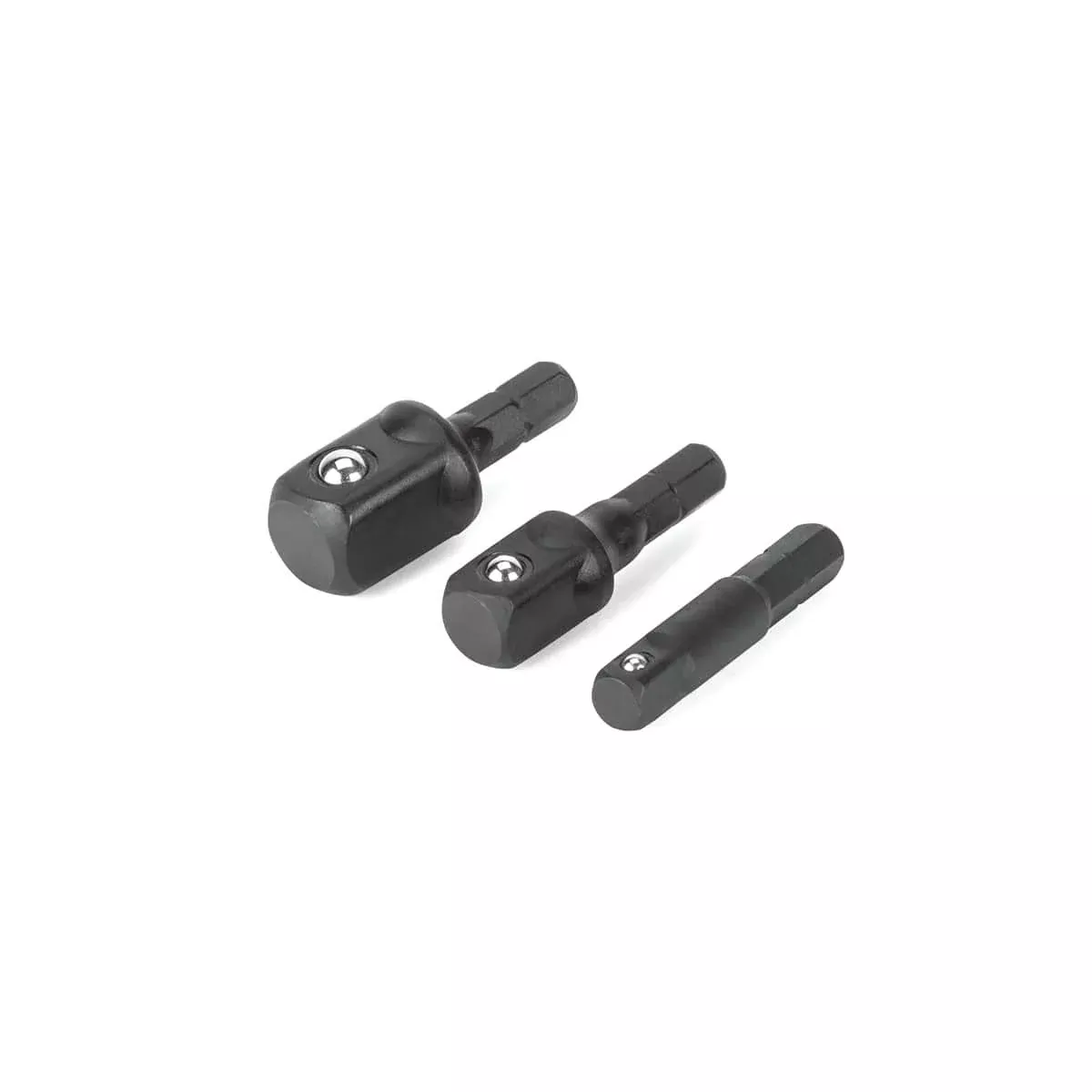 Titan 12061 3-Pc Impact Stubby Socket Adapter Se