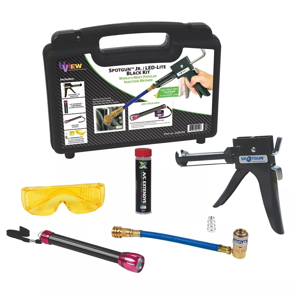 UVIEW 332010A Spotgun Jr. True Uv Led Lite Extendye Kit