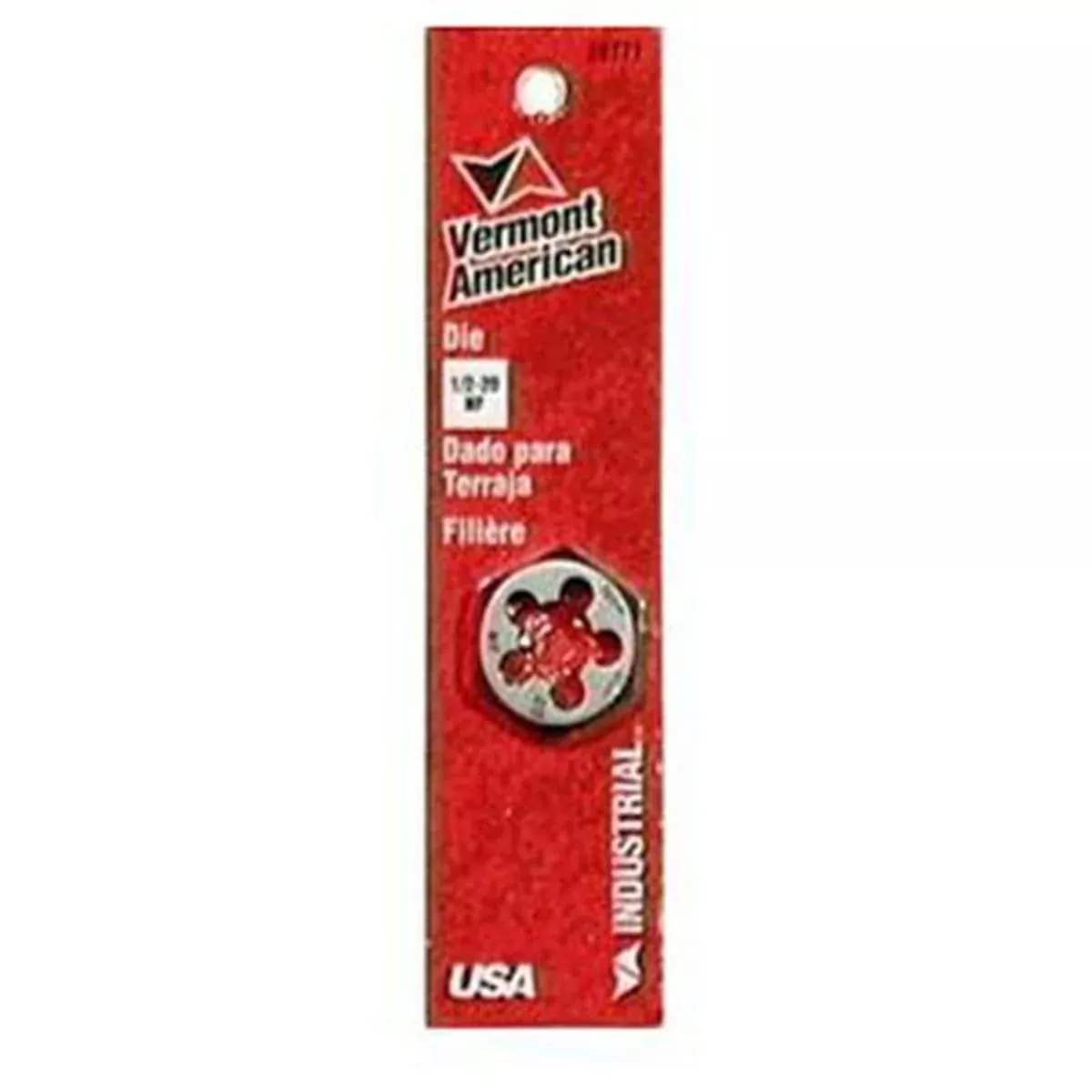 Vermont American 20777 Die 1/2-20 Nf