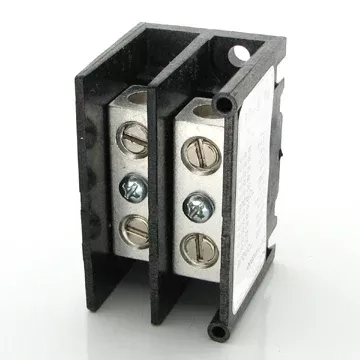 Warren 1412300 - Two Pole Terminal Block (1412300)
