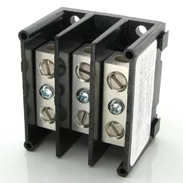 Warren 1413300 - Three Pole Terminal Block (1413300)