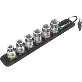 Wera 05003995001 1/2" Drive Zyklop Socket Set - 7 Pieces